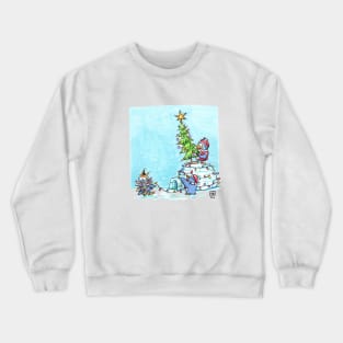 Christmas Penguins Crewneck Sweatshirt